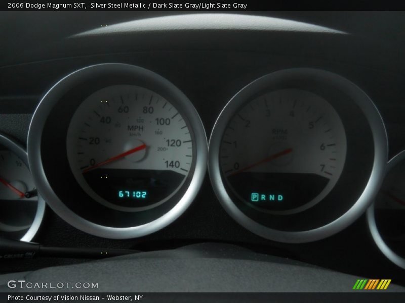 Silver Steel Metallic / Dark Slate Gray/Light Slate Gray 2006 Dodge Magnum SXT