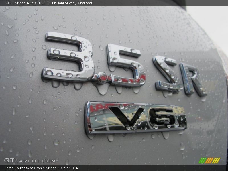 Brilliant Silver / Charcoal 2012 Nissan Altima 3.5 SR