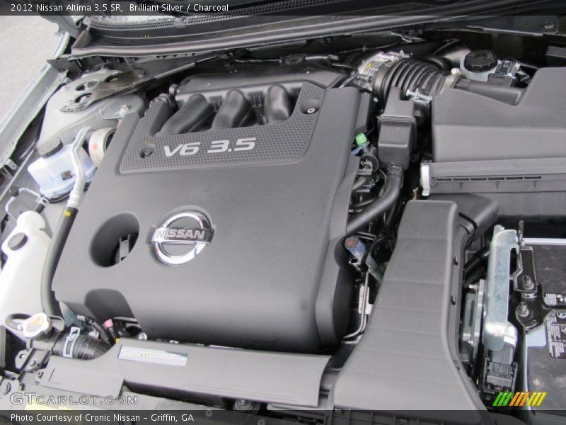 Brilliant Silver / Charcoal 2012 Nissan Altima 3.5 SR