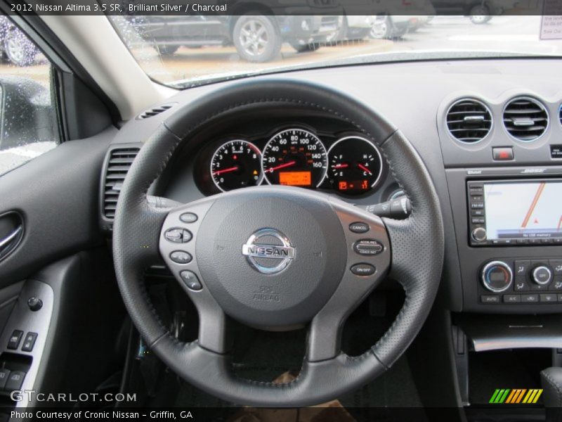 Brilliant Silver / Charcoal 2012 Nissan Altima 3.5 SR