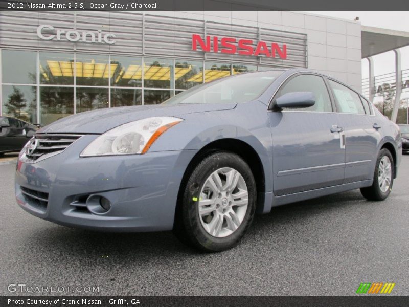 Ocean Gray / Charcoal 2012 Nissan Altima 2.5 S