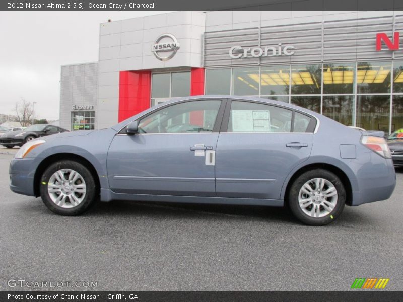 Ocean Gray / Charcoal 2012 Nissan Altima 2.5 S
