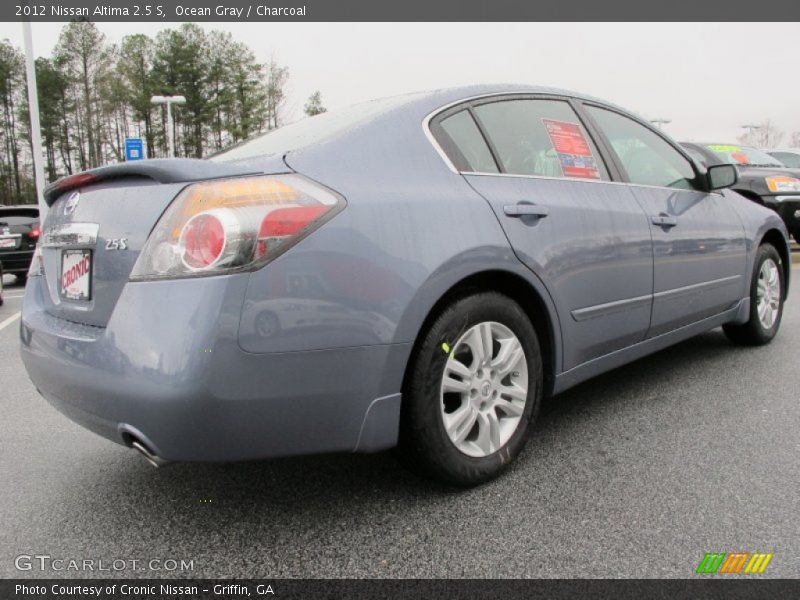 Ocean Gray / Charcoal 2012 Nissan Altima 2.5 S