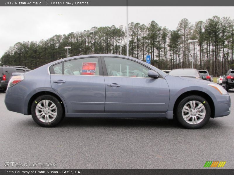 Ocean Gray / Charcoal 2012 Nissan Altima 2.5 S