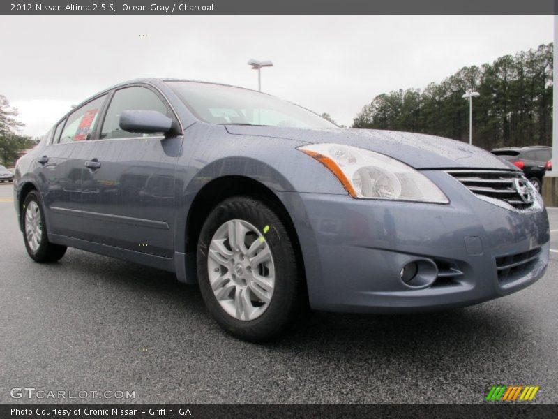 Ocean Gray / Charcoal 2012 Nissan Altima 2.5 S