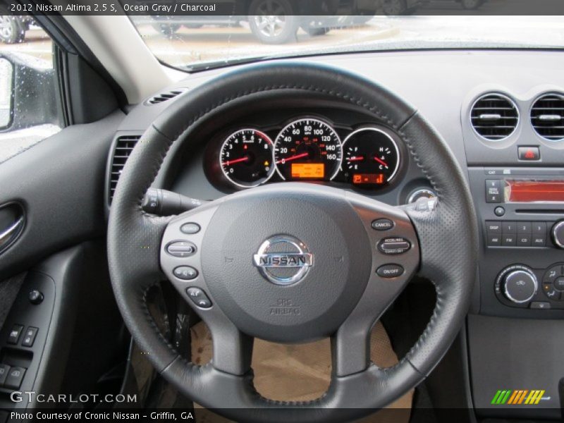 Ocean Gray / Charcoal 2012 Nissan Altima 2.5 S