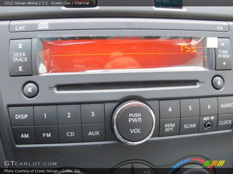 Ocean Gray / Charcoal 2012 Nissan Altima 2.5 S