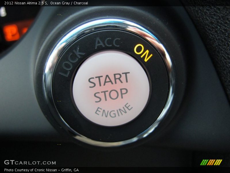 Ocean Gray / Charcoal 2012 Nissan Altima 2.5 S