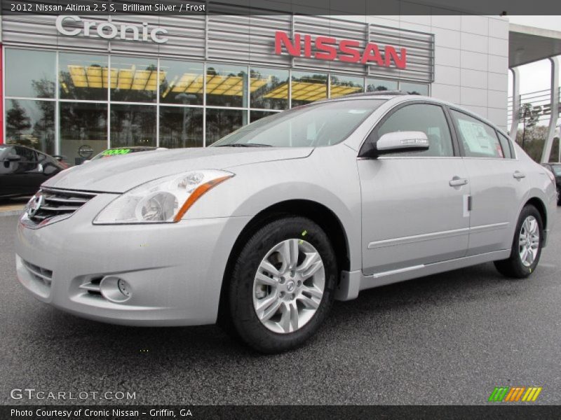 Brilliant Silver / Frost 2012 Nissan Altima 2.5 S