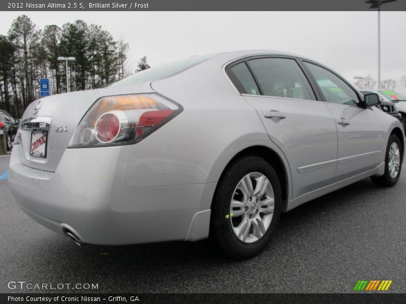 Brilliant Silver / Frost 2012 Nissan Altima 2.5 S