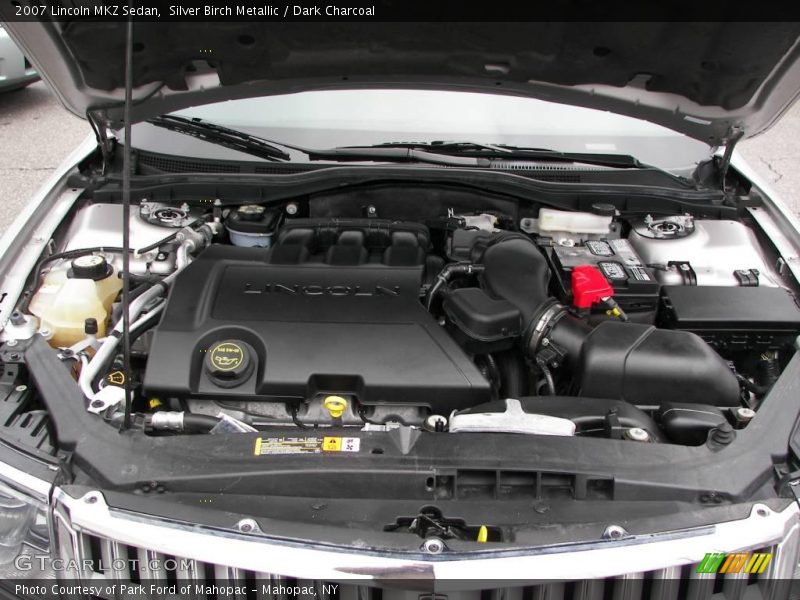 Silver Birch Metallic / Dark Charcoal 2007 Lincoln MKZ Sedan