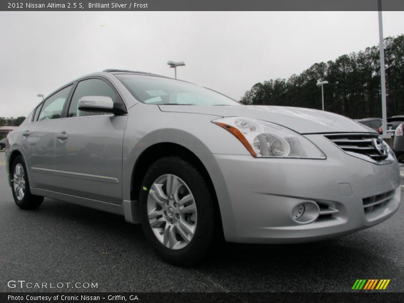 Brilliant Silver / Frost 2012 Nissan Altima 2.5 S