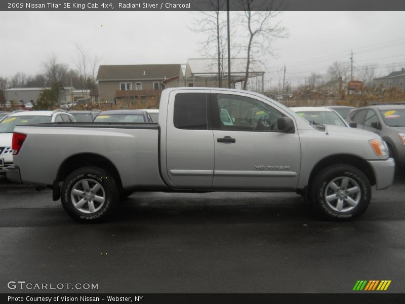  2009 Titan SE King Cab 4x4 Radiant Silver