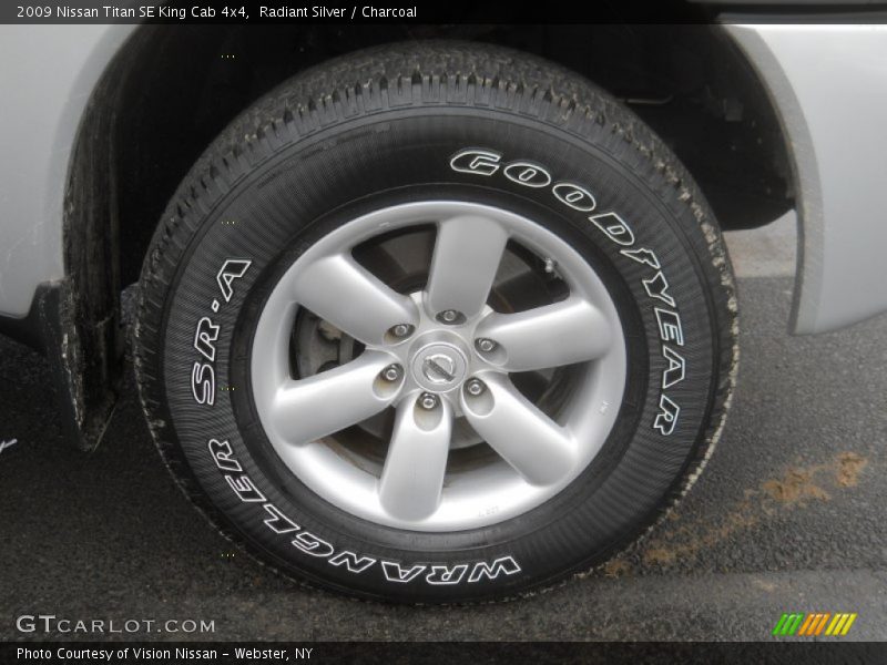  2009 Titan SE King Cab 4x4 Wheel