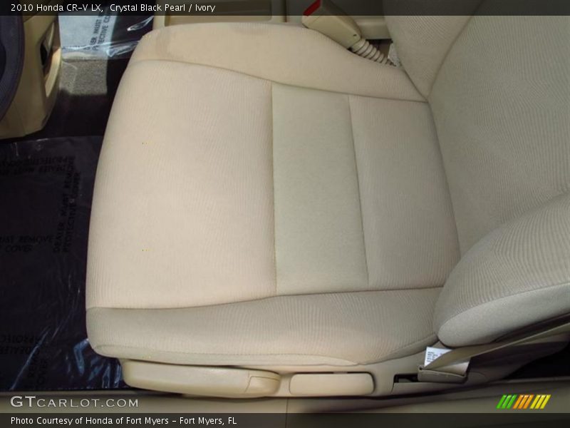 Crystal Black Pearl / Ivory 2010 Honda CR-V LX