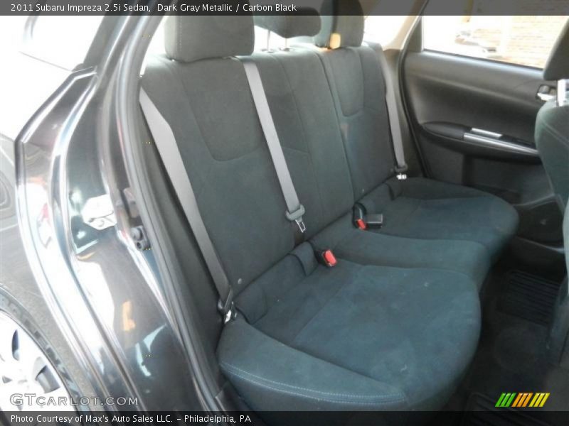 Dark Gray Metallic / Carbon Black 2011 Subaru Impreza 2.5i Sedan