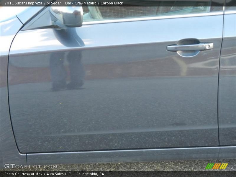 Dark Gray Metallic / Carbon Black 2011 Subaru Impreza 2.5i Sedan