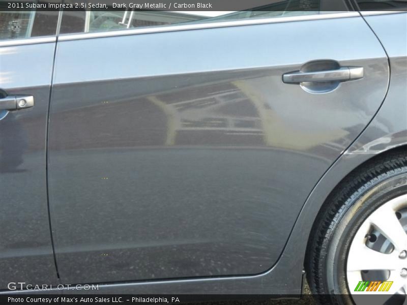 Dark Gray Metallic / Carbon Black 2011 Subaru Impreza 2.5i Sedan