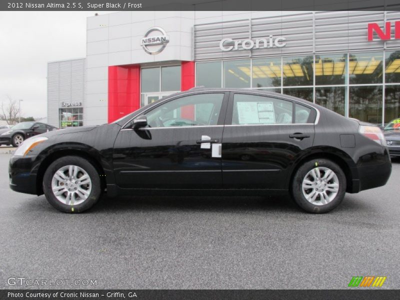 Super Black / Frost 2012 Nissan Altima 2.5 S