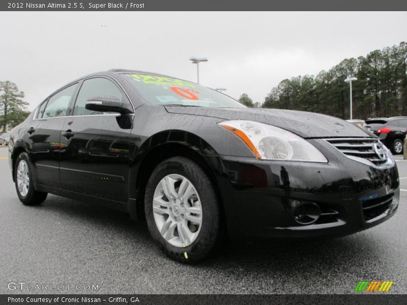 Super Black / Frost 2012 Nissan Altima 2.5 S