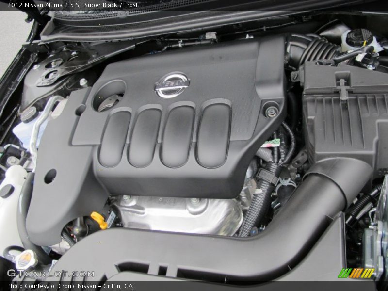 Super Black / Frost 2012 Nissan Altima 2.5 S