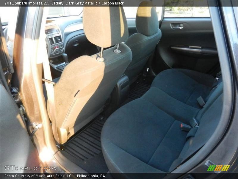 Dark Gray Metallic / Carbon Black 2011 Subaru Impreza 2.5i Sedan