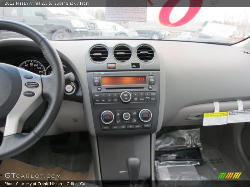 Super Black / Frost 2012 Nissan Altima 2.5 S