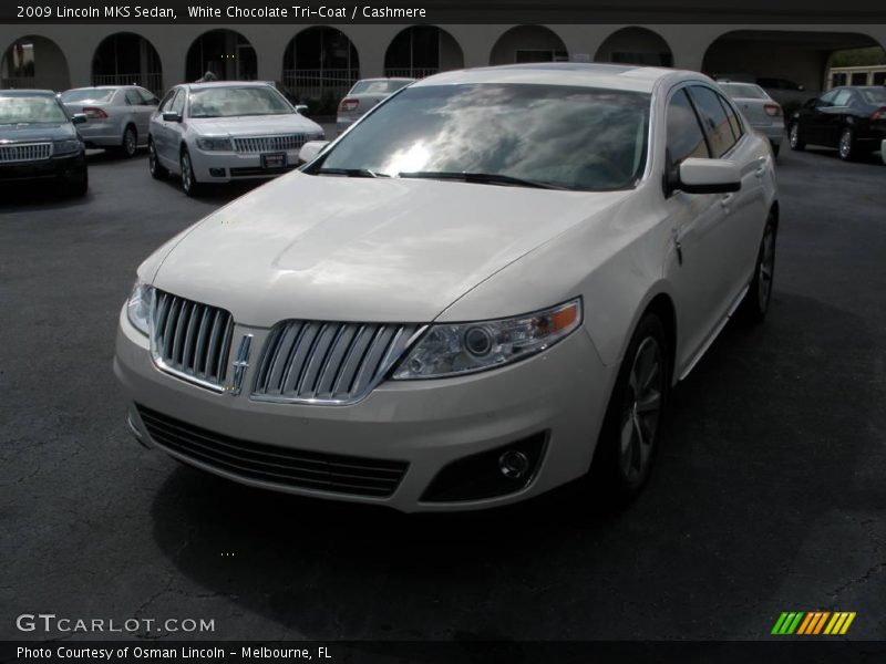 White Chocolate Tri-Coat / Cashmere 2009 Lincoln MKS Sedan