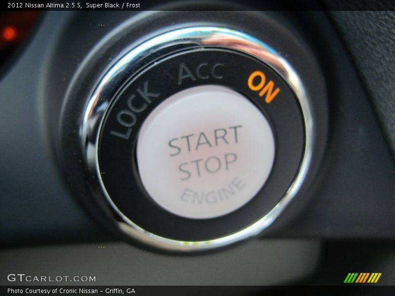 Super Black / Frost 2012 Nissan Altima 2.5 S