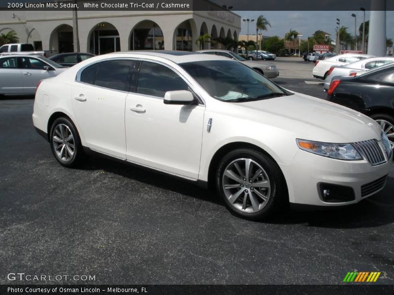White Chocolate Tri-Coat / Cashmere 2009 Lincoln MKS Sedan