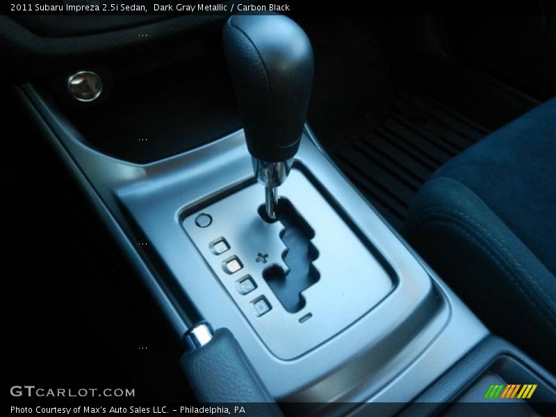 Dark Gray Metallic / Carbon Black 2011 Subaru Impreza 2.5i Sedan