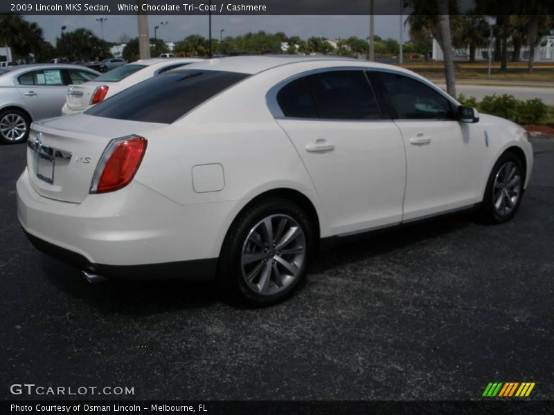 White Chocolate Tri-Coat / Cashmere 2009 Lincoln MKS Sedan