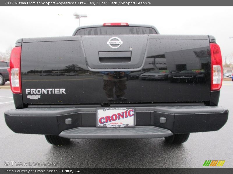 Super Black / SV Sport Graphite 2012 Nissan Frontier SV Sport Appearance Crew Cab