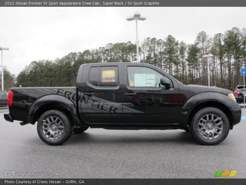 Super Black / SV Sport Graphite 2012 Nissan Frontier SV Sport Appearance Crew Cab