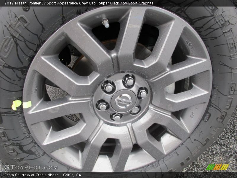 Super Black / SV Sport Graphite 2012 Nissan Frontier SV Sport Appearance Crew Cab