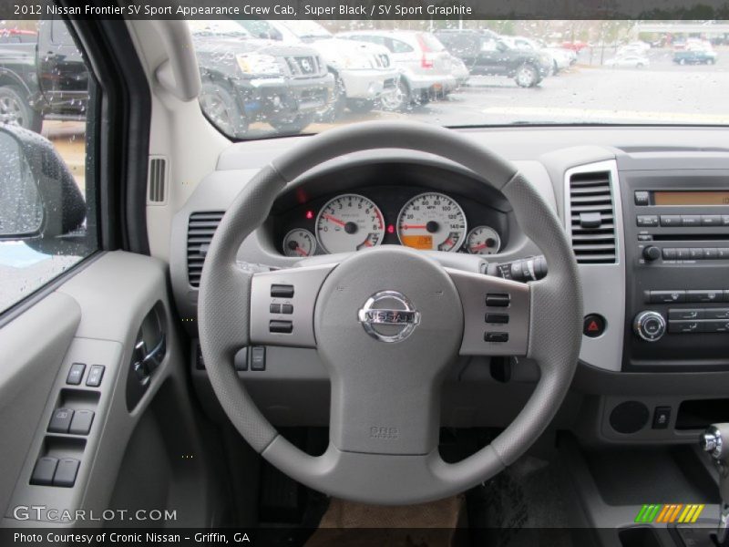 Super Black / SV Sport Graphite 2012 Nissan Frontier SV Sport Appearance Crew Cab