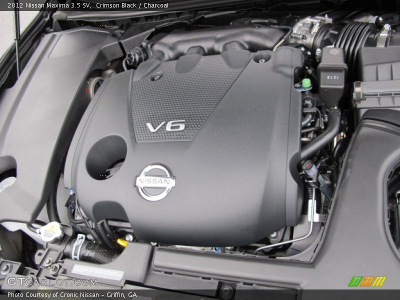 Crimson Black / Charcoal 2012 Nissan Maxima 3.5 SV
