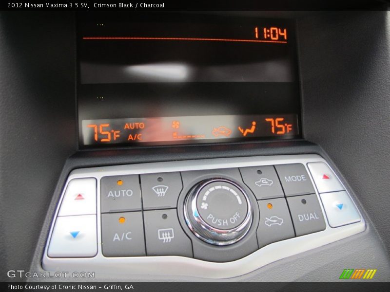 Crimson Black / Charcoal 2012 Nissan Maxima 3.5 SV
