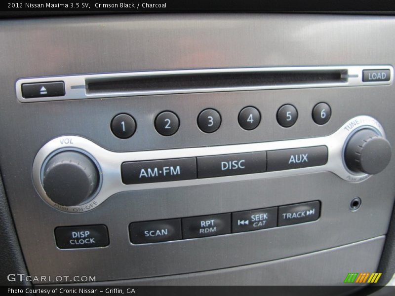 Crimson Black / Charcoal 2012 Nissan Maxima 3.5 SV