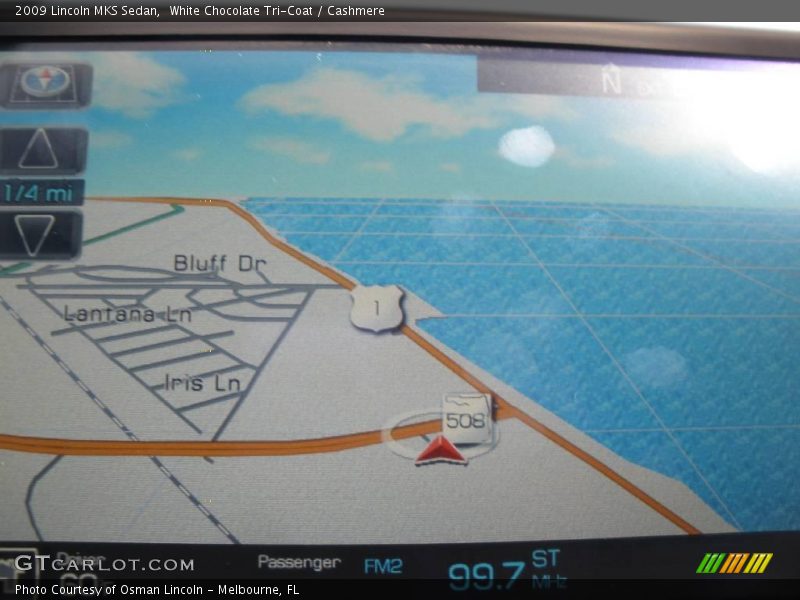 White Chocolate Tri-Coat / Cashmere 2009 Lincoln MKS Sedan