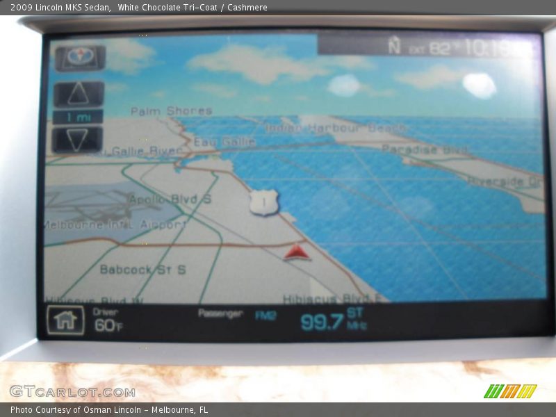 White Chocolate Tri-Coat / Cashmere 2009 Lincoln MKS Sedan