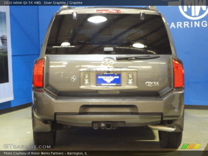 Silver Graphite / Graphite 2010 Infiniti QX 56 4WD