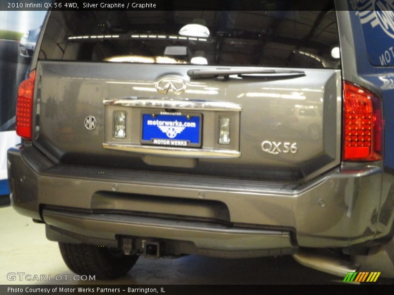 Silver Graphite / Graphite 2010 Infiniti QX 56 4WD