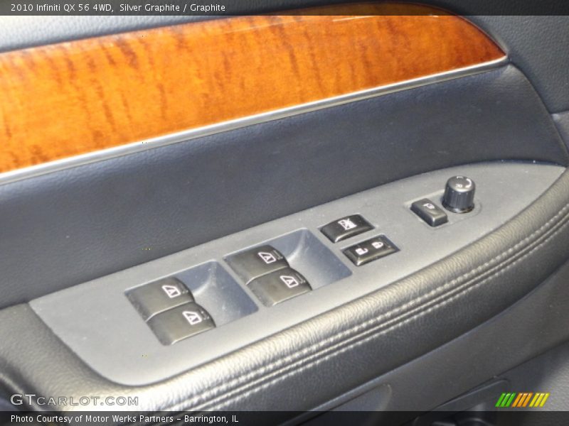 Silver Graphite / Graphite 2010 Infiniti QX 56 4WD