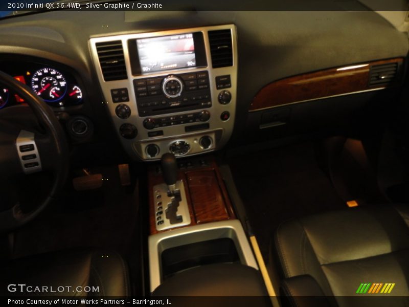 Silver Graphite / Graphite 2010 Infiniti QX 56 4WD