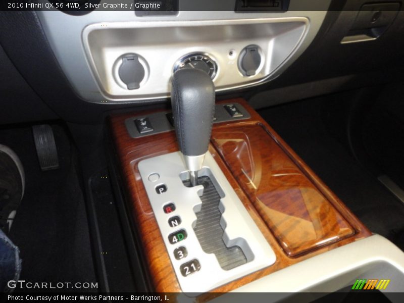 Silver Graphite / Graphite 2010 Infiniti QX 56 4WD