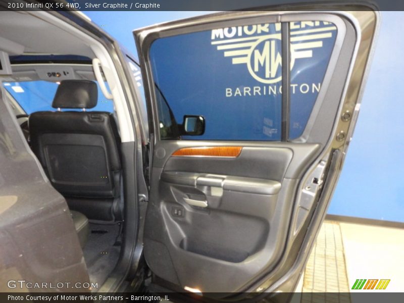 Silver Graphite / Graphite 2010 Infiniti QX 56 4WD