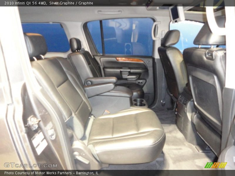 Silver Graphite / Graphite 2010 Infiniti QX 56 4WD
