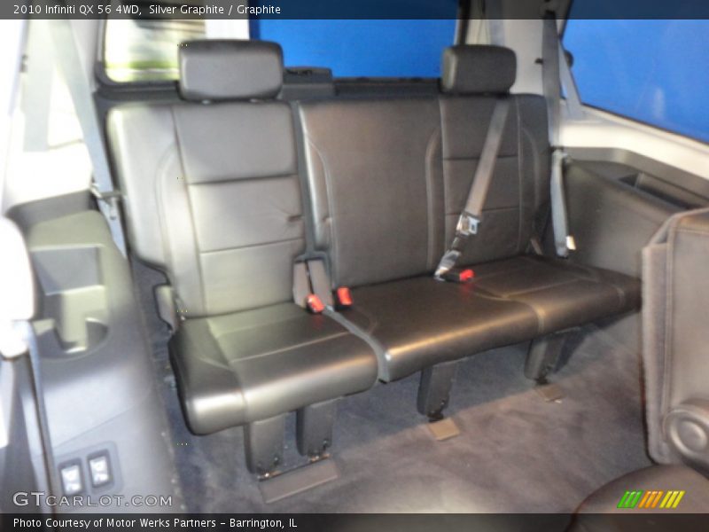 Silver Graphite / Graphite 2010 Infiniti QX 56 4WD
