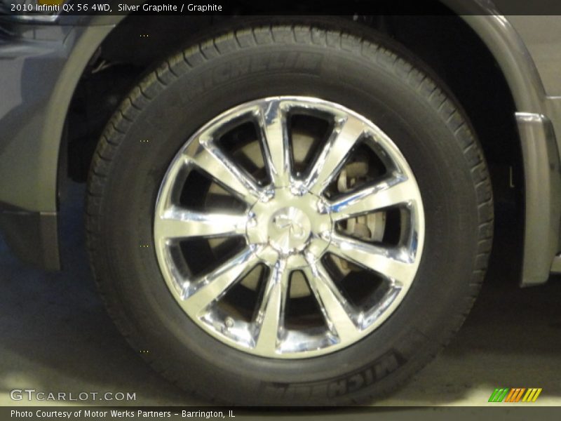 Silver Graphite / Graphite 2010 Infiniti QX 56 4WD